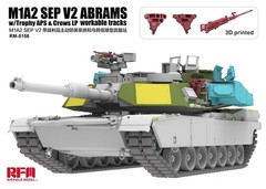 RYEFIELD MODEL RFM RM-5156 1/35 M1A2 SEP V2 Abrams w/Trophy APS & Crows LP