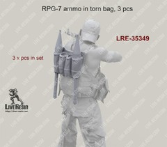 Live Resin 1/35 LRE-35349 RPG-7 Ammo in Torn Bag
