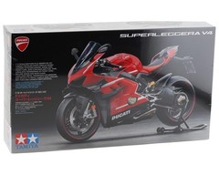 Tamiya 1/12 Ducati Superleggera V4 Motorcycle Model Kit TAM14140
