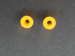 EXHAUST CAPS for Beer Wagon Monogram Revell 1:24 Model Kit