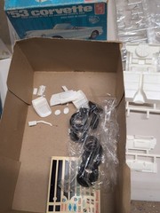Lot(2) AMT Corvette Kits T310 1953 & T287 1955 Stock Or Custom Kits New Open Box