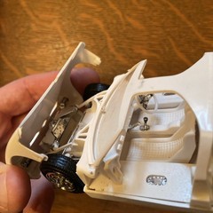 Partially Assembled IMC Ford GT Racing Model Car Kit ~ See Photos