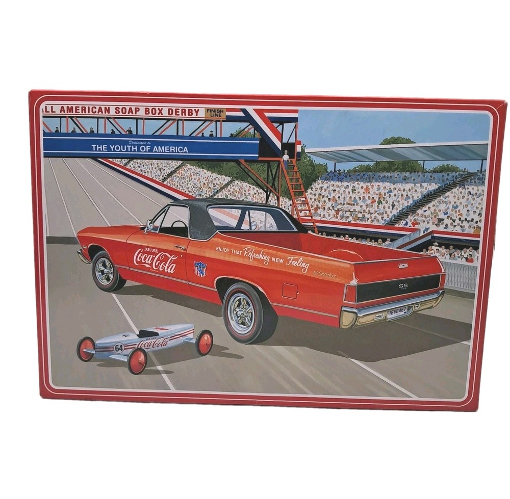 AMT 1968 Chevy El Camino SS Coca Cola 1/25 AMT1362 Plastics Car/Truck 1/24 1/25