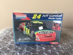 SEALED INSIDE BLUE PLASTIC #24 JEFF GORDON MONTE CARLO