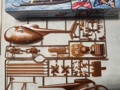 E3 Magnum PI Revell TC’s Chopper moidel kit UNUSED 1981