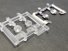 1970 Plymouth Cuda HEADLIGHTS from Revell 1:25 Model kit 70 HEAD LIGHTS
