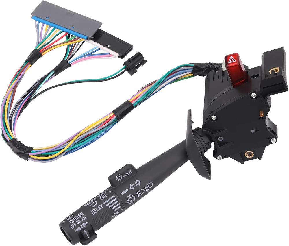 Multi-Function Combination Switch with Turn Signal, Wiper, Hazard, Cruise Contro