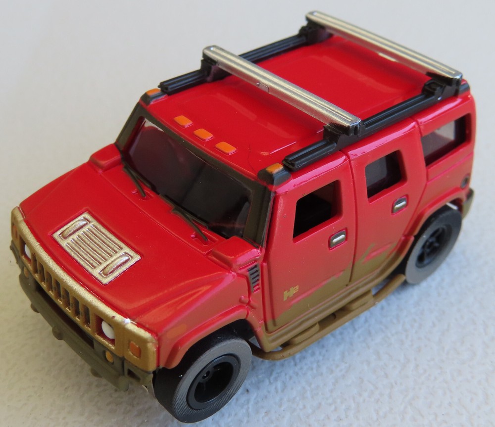 For H0 Slot Car Racing Model Train ~~ Hummer H2 With XTraction Chassis With OVP