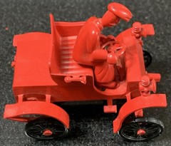 Vintage Lot Of 4 Revell Action Miniatures And 1 Other Plastic Model Car AS-IS