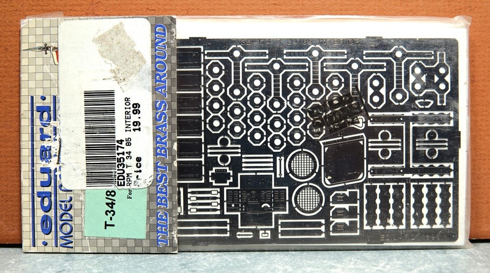 1/35 EDUARD RPM T-34/85 EXTERIOR DETAILS PHOTO ETCH SET # 35174