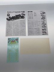 TAMIYA Plastic Model/TEAM LOTUS JPS Mk3/LOTUS 78/20004//