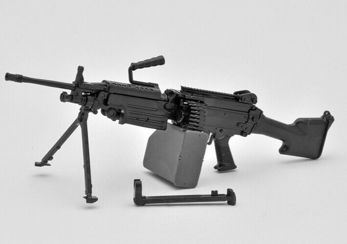 TomyTec Little Armory 1/12 M249 MACHINE GUN Automatic LA032 Model Kit