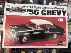Revell Chevy California Classics Plastic Model Kit Vintage Open Box Complete