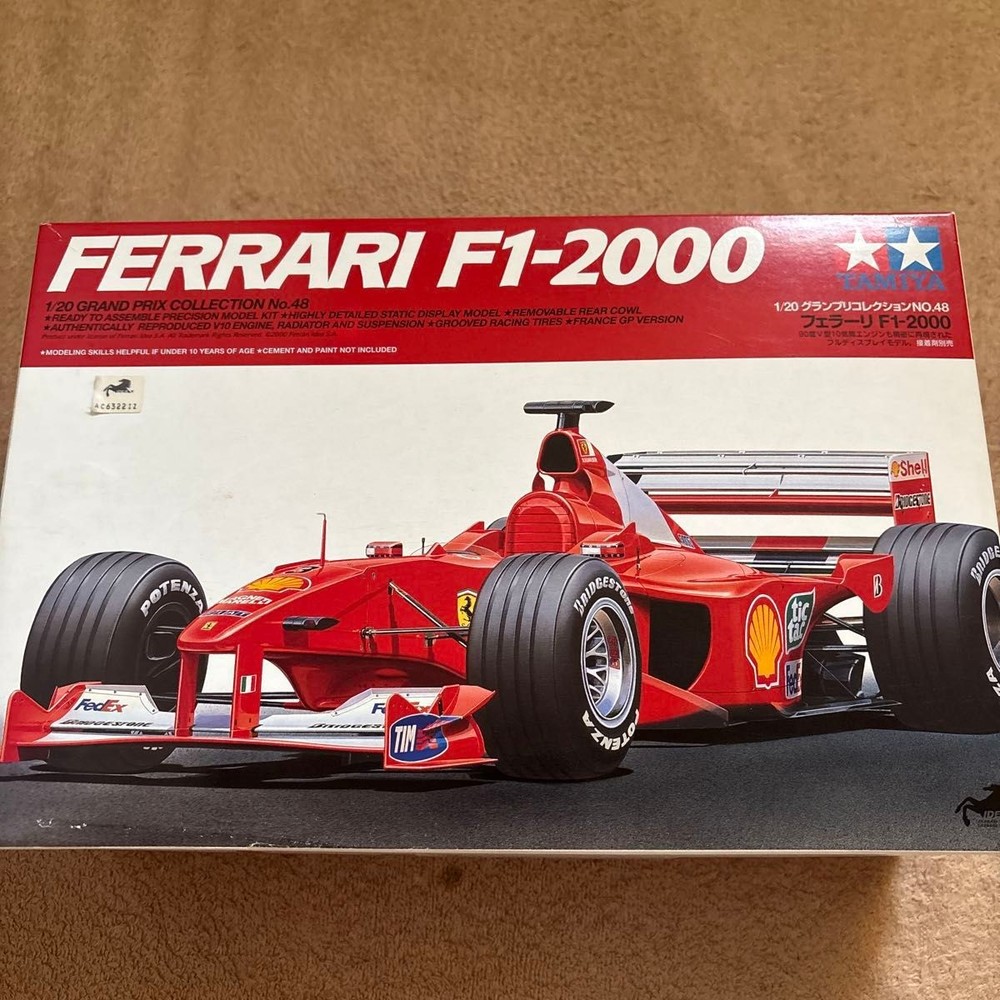 Tamiya 1/20 Ferrari F1 2000 Gr Prix Collection No48 Collectables 17+