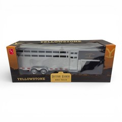 AMT Yellowstone Dutton Ranch Horse Trailer Adult Collectible Model NIB