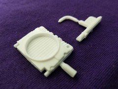 68 Mustang GT RADIATOR & HOSE from Revell 1:25 Model Kit 1968