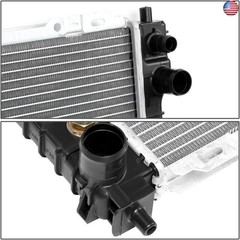 DNA Motoring OEM-RA-2307 OE Style Bolt-On Aluminum Radiator Compatible with