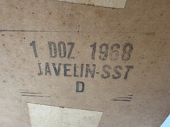 7 NOS Johan 1968 AMC Javelin SST Dealer Promo Cars w/ Original Boxes & CASE BOX