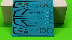 REVELL 1/25 ’56 1956 Chevy Del Ray Waterslide Decal Sheet Disc Brakes Emblems