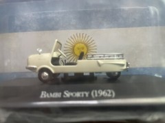COZY BAMBI SPORTY MICRO PICK UP 1962 SCALE DIECAST MODEL 1:43 BROCHURE & BUBBLE