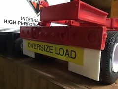 1/24-1/25 Scale Truck Trailer Model Accessories Lowboy Trailer D Rings