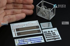 1/24 Quinta 3D Interior Decals + Resin #24026R Ford GT40 1966 MENG