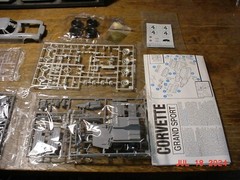 Accurate Miniatures Corvette Grand Sport 1964 Prototype 1/24 Model Kit UPRM