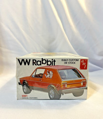AMT VW Rabbit Custom or Stock model kit NEW in FACTORY SEALED BOX-RARE!!!