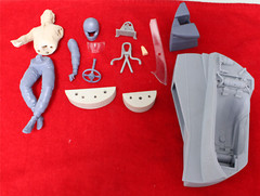 James Hunt Figure With McLaren M32 F1 Model Kit Scale 1/12