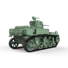 SSMODEL SS48505 1/48 Military Model Kit US M3A1 Stuart Light Tank WoT WAR