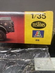 Italeri Testors 1/35 Dodge WC 56 Staff Car #819 Open Box Sealed Parts