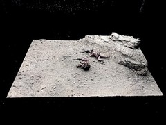 1/35 Scale Military Diorama Base Terrain Display Model Soldiers Figures Diecast