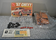 AMT 1/25 Scale ’57 Chevy Bel Air Hardtop T-280 – CONTENTS Sealed