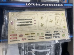 Nichimo #MB-1201 Lotus Europa Special 1/12 1976 Vtg Motorized Car Model Unbuilt