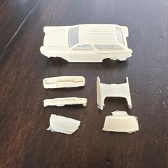 Jimmy Flintstone 1958 Nomad Resin HO Slot Car Body