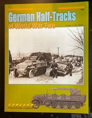 German Half-tracks of WW2 Concord Pictorial #7054 Armor at War series Michulec