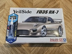 AOSHIMA VeilSide 1/24 TUNED CAR No.77 MAZDA FD3S RX-7 1991 Model Kit w/ Glue!