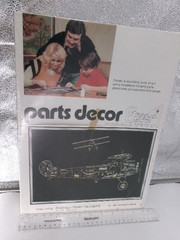 General Crafts Parts Decor Model Kit No 2907 Antique Planes 1973 VTG Sealed