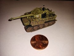Takara 1/144 World Tank Museum 1. Michael Wittmann Tiger I (Case Special) REAR