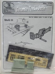 Royal Model Diorama Accessories WWII German Tanks Jack Tiger I StuG III Resin PE