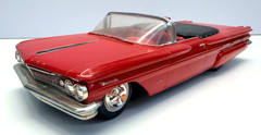 AMT 1:25 1960 Pontiac Bonneville Convertible Vintage John Klaver ProBuilt Model