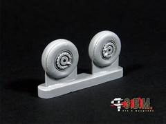 1:48 Resin Wheels Landing Gear for MiG 29K KUB MiG 35