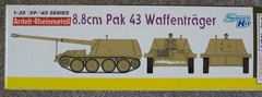 1/35 Ardelt-Rheinmetall 8.8cm Pak 43 Waffenträger Dragon #6728 Factory Seal MISB