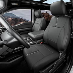 for Ford F150 Seat Covers 2015-2023 2024 2025 2026 (Only Front Seat Covers), Lea