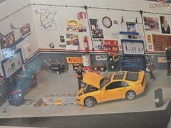 *RARE* Vntg 1980’s -90’s Constructo Auto Repair Diorama 1:18 Garage Model Kit
