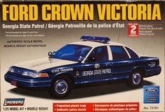 Ford Crown Victoria Georgia State Patrol Lindberg 1:25 NEW OPEN BOX *US Seller*