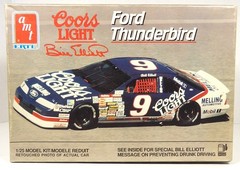 AMI ERTL MODEL KIT #6740 COORS LIGHT FORD THUNDERBIRD #9 BILL ELLIOTT