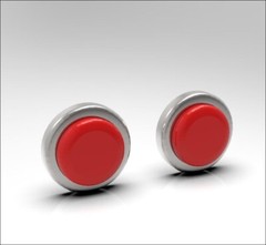 1:10 Rear Tail lights For The Doepke Die Cast Jaguar XK120 2pk
