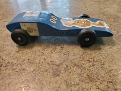 Vintage Wood BSA Pinewood 7″ Derby Car