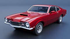 ABS Like Resin 3D Printed 1971 Mercury Comet Model in 1/25